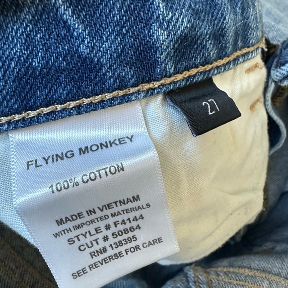 Flying money jeans women’s size 27 - Picture 4 of 5